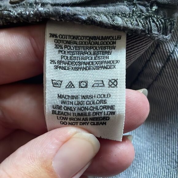 Free People Gray Ombré Jeans - Picture 5 of 7